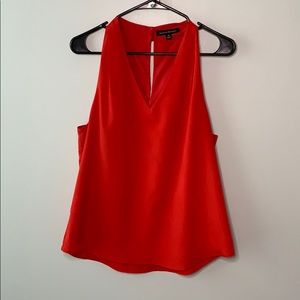 Red Sleeveless Top